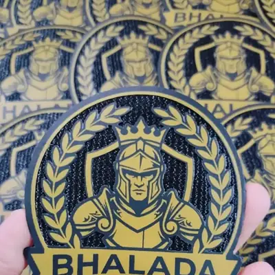 Patch 3D Tatami emblem klub sepak bola