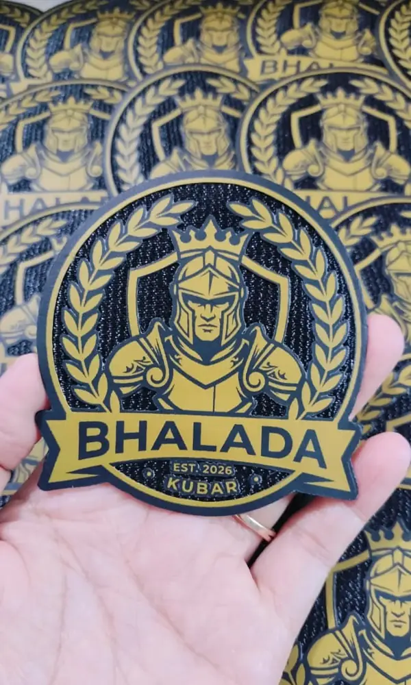 Patch 3D Tatami hasil produksi Patch Tatami