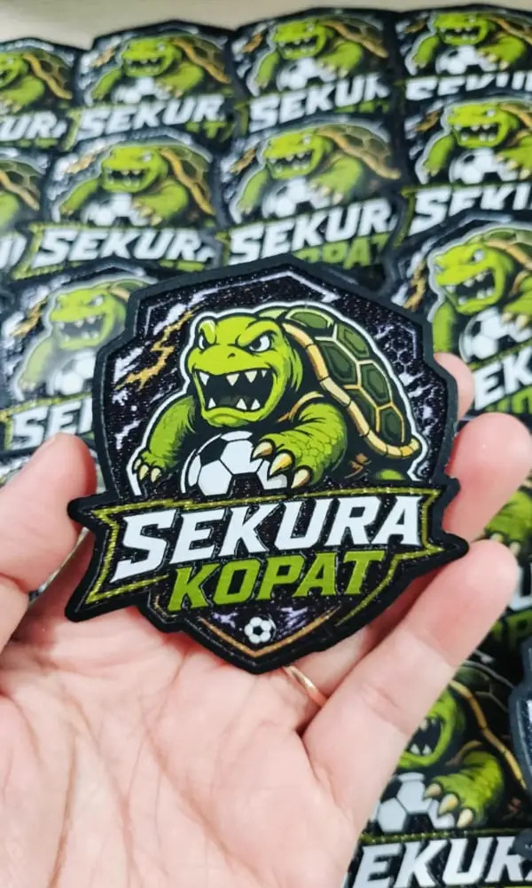 Patch 3D Tatami hasil produksi Patch Tatami