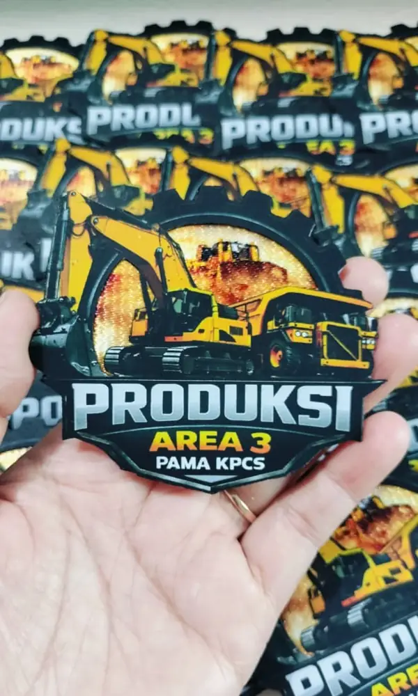 Patch 3D Tatami hasil produksi Patch Tatami