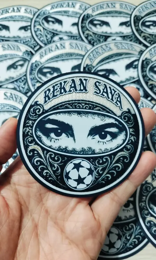 Patch 3D Tatami hasil produksi Patch Tatami