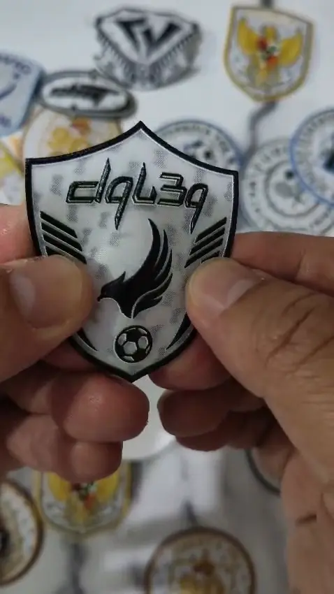 Patch 3D TPU Motif hasil produksi Patch Tatami